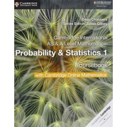 Cambridge International AS & A Level Mathematics Probability and Statistics 1 Coursebook with COM