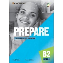 Prepare! Updated 2nd Edition Level 6 TB with Digital Pack