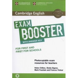 Exam Booster for First and First for Schools with Answer Key with Audio for Tearchers