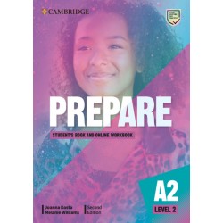 Cambridge English Prepare! 2nd Edition Level 2 SB with Online WB including Companion for Ukraine