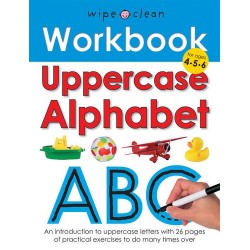 Wipe-Clean Workbook: Uppercase Alphabet