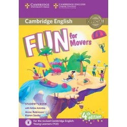 Fun for 4th Edition Movers Student's Book with Online Activities with Audio