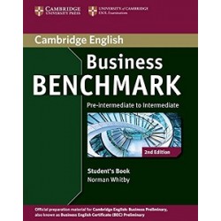 Business Benchmark Second edition Pre-int/Inter BEC Preliminary SB