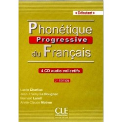 Phonetique Progr du Franc 2e Edition Debut 4 CD audio Collectifs