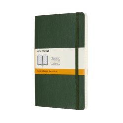 Записник Moleskine Classic середній / Лінійка Миртовий Зелений М'який