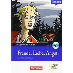 DaF-Krimis: A2/B1 Freude, Liebe, Angst mit Audio CD