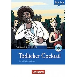 DaF-Krimis: A2/B1 Todlicher Cocktail mit Audio CD