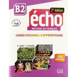 Echo  2e édition B2 Cahier d'exercices + CD audio + livre-web