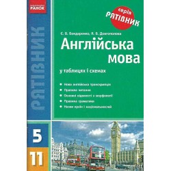 СП Англійська мова у таблицях і схемах 5-11 кл. (Укр) НОВИЙ/