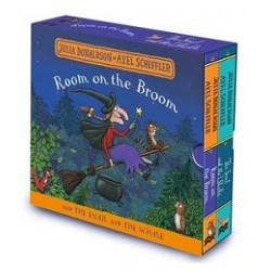 Room on the Broom and The Snail and the Whale Board Book Gift Slipcase