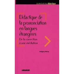 LD Didactique de la prononciation en langues étrangères: de la correction à une médiation