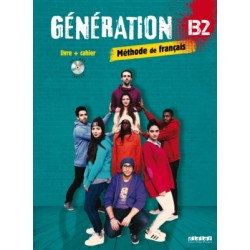 Generation B2 Livre + Cahier + Mp3 CD + DVD 