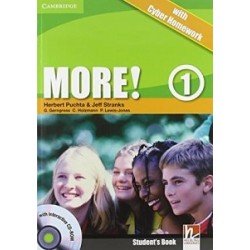 More! 1 SB with interactive CD-ROM with Cyber Homework