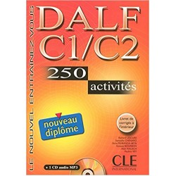 DALF C1/C2, 250 Activites Livre + CD