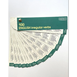 English Irregular Wheel (Віяло: 100 неправильних дієслів)