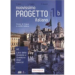 Progetto Italiano Nuovissimo 1B (A2) Libro&Quaderno + Audio + Video