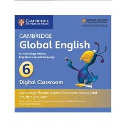 Cambridge Global English 6 Cambridge Elevate Digital Classroom Access Card (1 Year)