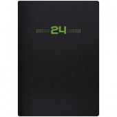 Щоденник 2024 Стандарт Flex Neo чорн. з салат.