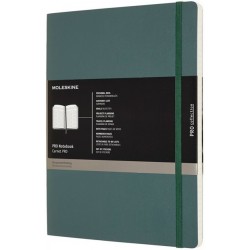 Записник Недатований Moleskine PRO великий / Лісовий зелений М'який