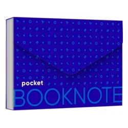 Блокнот синій "Booknote Pocket"