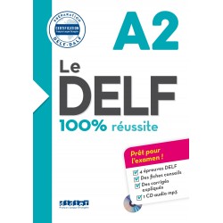 Le DELF A2 100% réussite Livre + CD