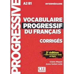 Vocabulaire Progr du Franc 3e Edition Interm Corriges