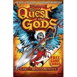 Quest of the Gods Book4: Lair of the Winged Monster [Paperback]