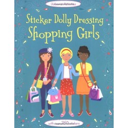 Sticker Dolly Dressing: Shopping Girls