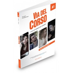 Via Del Corso A1 Libro dello studente ed esercizi CD audio (2) + DVD 