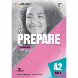 Cambridge English Prepare! 2nd Edition Level 2 TB with Downloadable Resource Pack