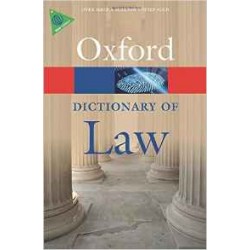 Oxford Dictionary of Law 8ed