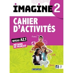 Imagine 2 A2.1 Cahier d'activites + CD mp3 + didierfle.app