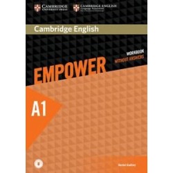 Cambridge English Empower A1 Starter Workbook without Answers with Downloadable Audio