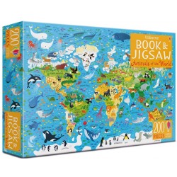 Usborne Book and Jigsaw Animals of the world