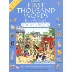 First 1000 Words in French. Sticker Book 