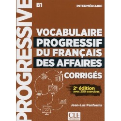 Vocabulaire Progr du Franc des Affaires Niveau Interm 2e Edition Corriges