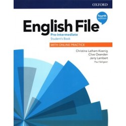 English File  4th Edition Pre-Intermediate SB with Online Practice