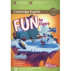 Fun for 4th Edition Flyers Student's Book with Online Activities with Audio