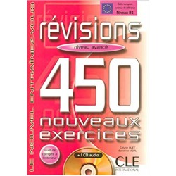 450 nouveaux exerc Revisions Avan Livre + corriges + CD audio