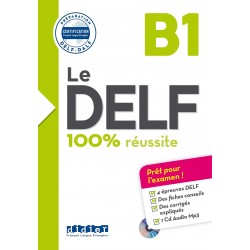 Le DELF B1 100% réussite Livre + CD