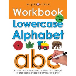 Wipe-Clean Workbook: Lowercase Alphabet