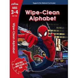 Spider-Man: Wipe-Clean Alphabet Ages 3-4