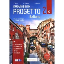 Progetto Italiano Nuovissimo 2A (B1) Libro&Quaderno + CD Audio + DVD