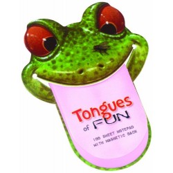 Tongues of Fun Notepad - Frog