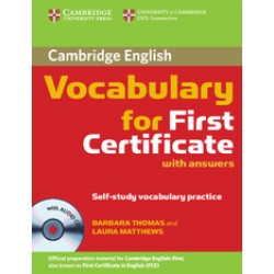 Cambridge Vocabulary for First Certificate with Audio CD