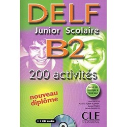 DELF Junior scolaire B2 Livre + corriges + transcriptios + CD