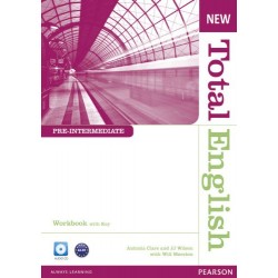 Total English  New Pre-Intermediate WB with Answer Key & Audio CD