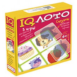 IQ Лото: Силуэты. Комплект из трех игр (4+)