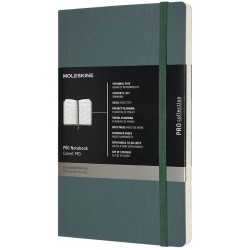 Записник Недатований Moleskine PRO середній / Лісовий зелений М'який