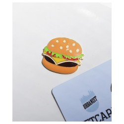 Металлический пин Burger